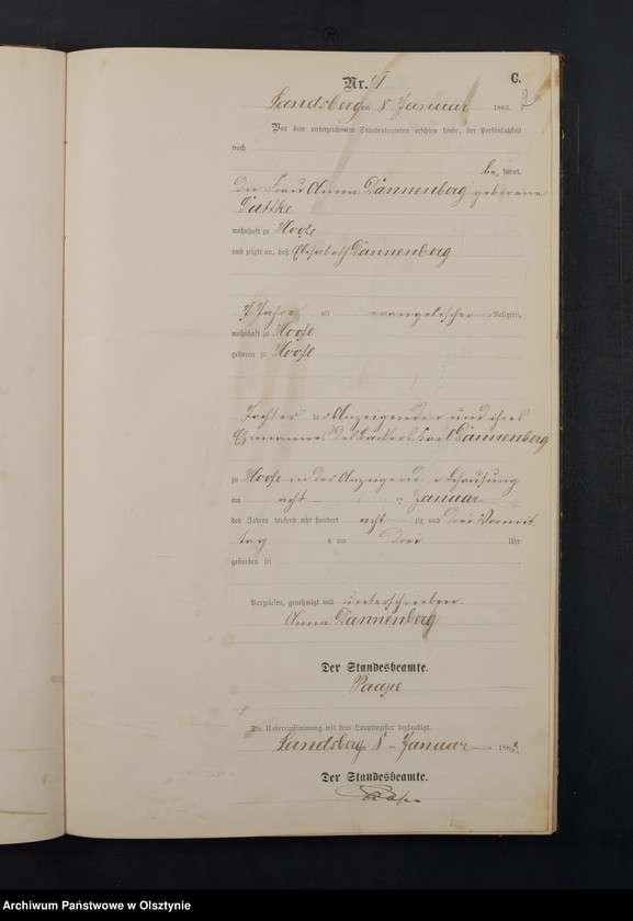 image.from.unit.number "Sterbe-Neben-Register Nr 1 - 77"