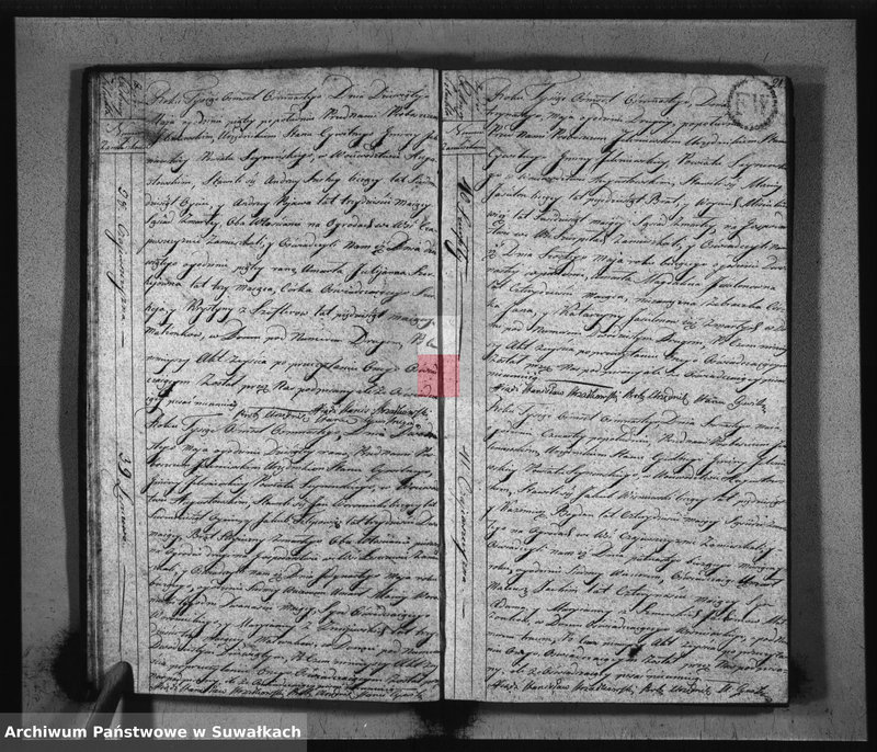 image.from.unit.number "Akta Urzędnika Stanu Cywilnego Gminy Jeleniewskiey Umarłych Od Dnia 1-go Stycznia 1818 R-u do ostatniego Grudnia tegoż roku."
