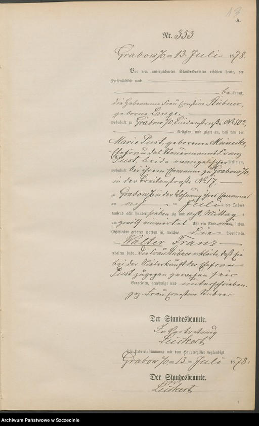 image.from.unit.number "Geburts-Register (Neben-Register) Band II"