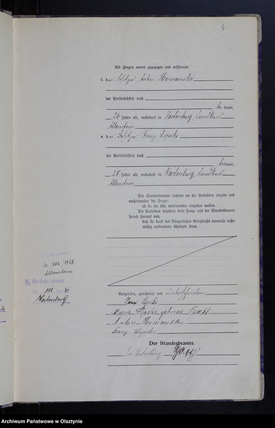 image.from.unit.number "Heirats-Haupt-Register Nr 1 - 39"