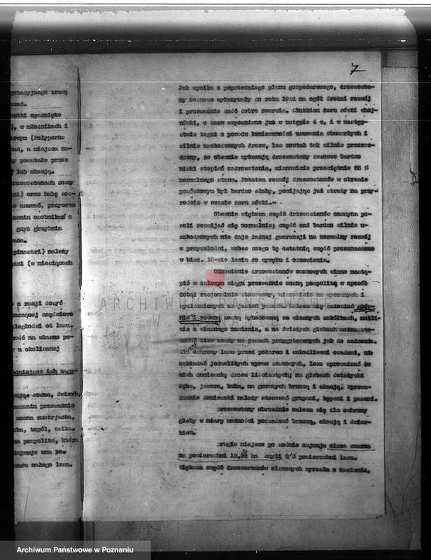 Obraz 11 z jednostki "Majątek Lutom w powiecie międzychodzkim 1930-1940 Plan urządzenia gospodarstwa leśnego"
