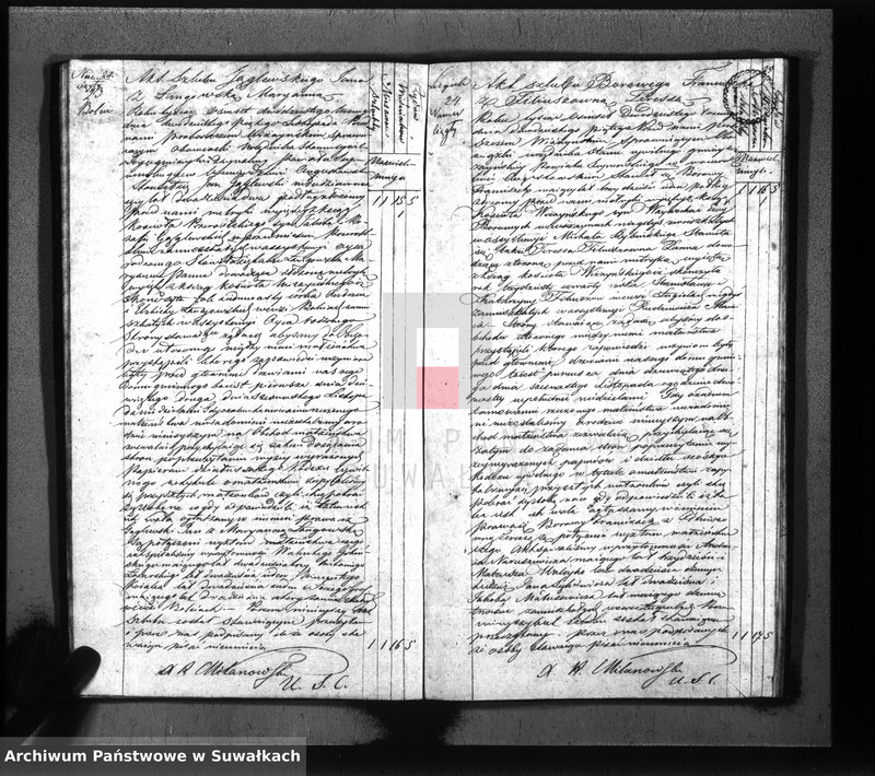image.from.unit.number "Akta zaślubionych gminy wiżańskiey obwodu seyneńskiego, w województwie augustowskim od dnia 1-go stycznia do dnia ostatniego grudnia 1823 roku"
