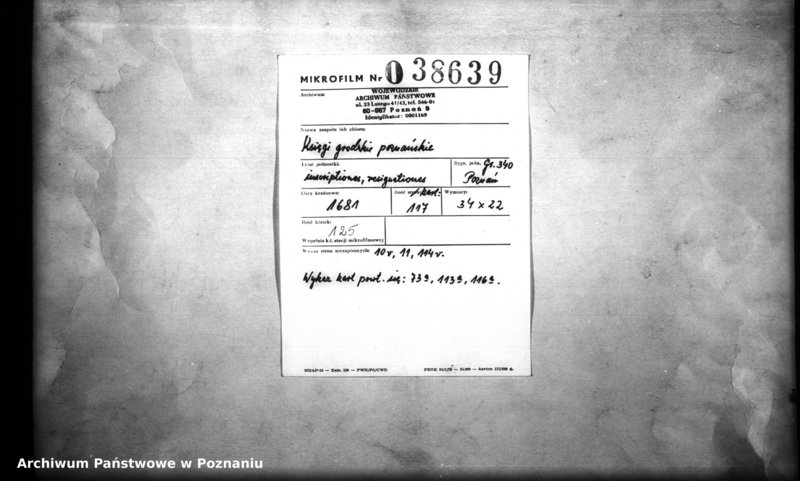 Obraz 2 z jednostki "Inscriptiones, resignationes [protocollon]"