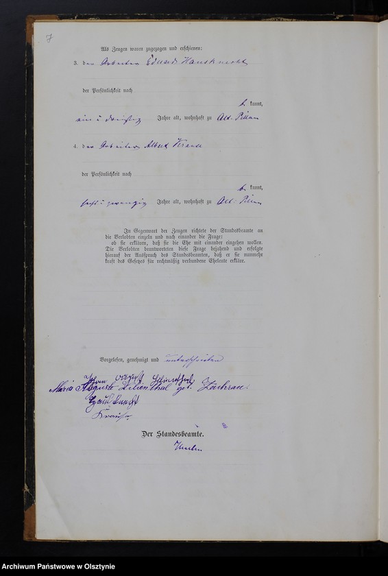 image.from.unit.number "Heiraths-Haupt-Register Tom I,Nr 1 - 29"