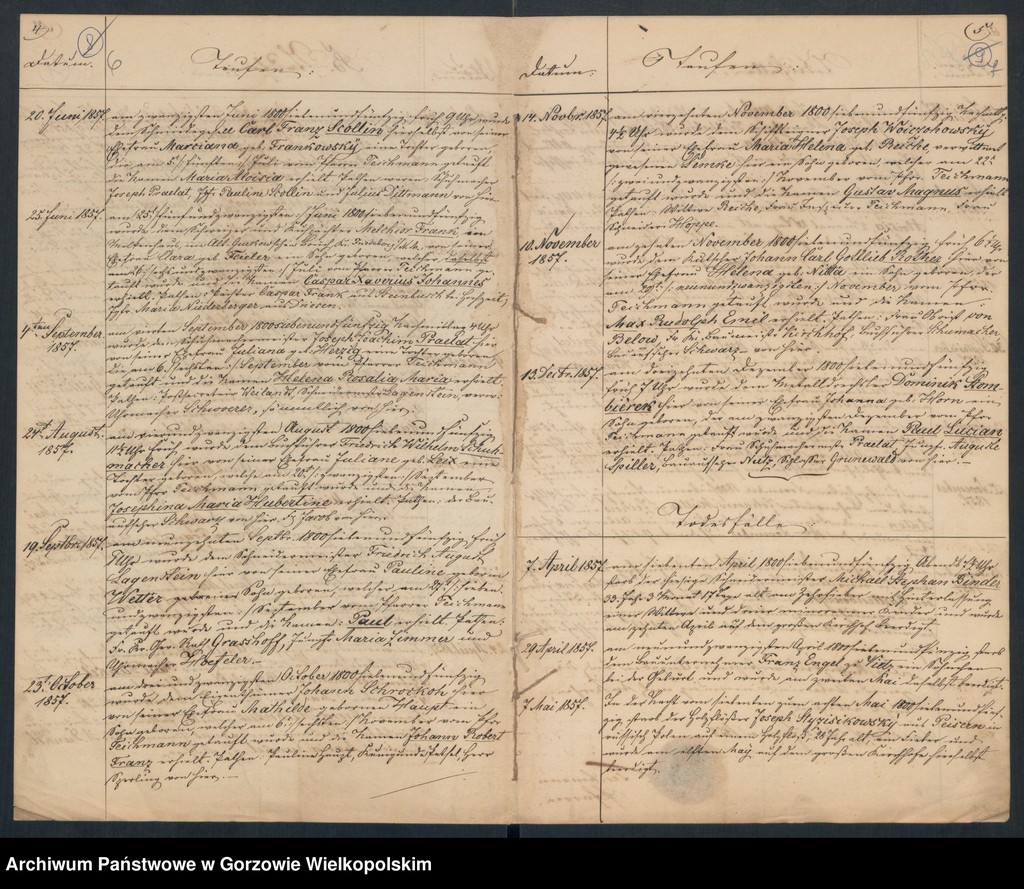 image.from.unit.number "Duplikate der Kirchenbücher der durch spätere Ehe erfolgte Legitimation unehelicher Kinder der katholischen Pfarrkirche zu Landsberg an der Warthe"