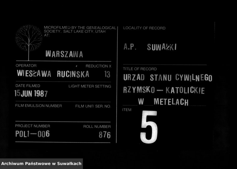 Obraz 1 z jednostki "Kniga Duplikat o Rodivšichsja Brakosočetavšichsja i Umeršich Metel