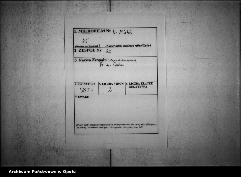 Obraz 2 z jednostki "Acta des Magistrats zu Oppeln betreffend: das von dem zu Margsdorf bei Cygan verstorbenen Mühlen-Administrator Joseph Scholtyssek ausgesetzte Vermächtniss für das St. Adalbert Hospital. de Anno 1854"
