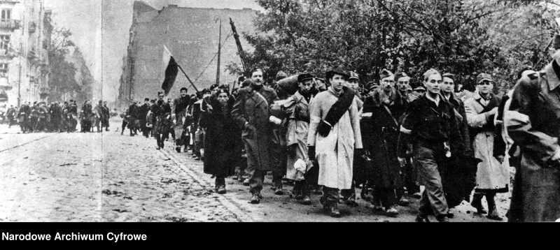 Obraz 9 z kolekcji "Powstanie Warszawskie 1944 i pierwsza rocznica w 1945 roku"