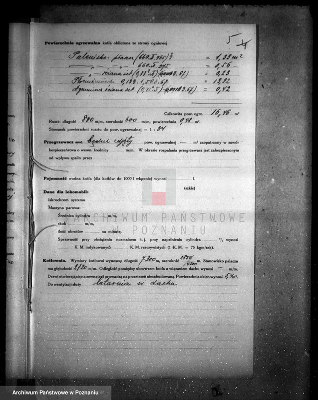 Obraz 9 z jednostki "Młyn i olejarnia we wsi Ruda pow. obornicki, własność. L. Rosochowicz nr woj. 2461"