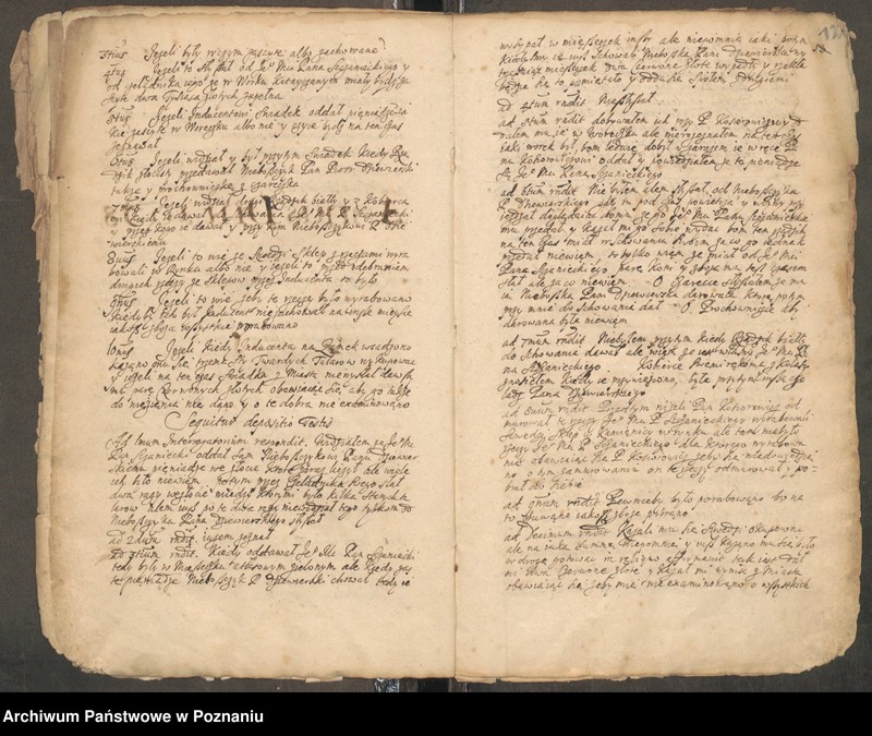 Obraz 15 z jednostki "Protocolon officii consularis Posnaniensis."