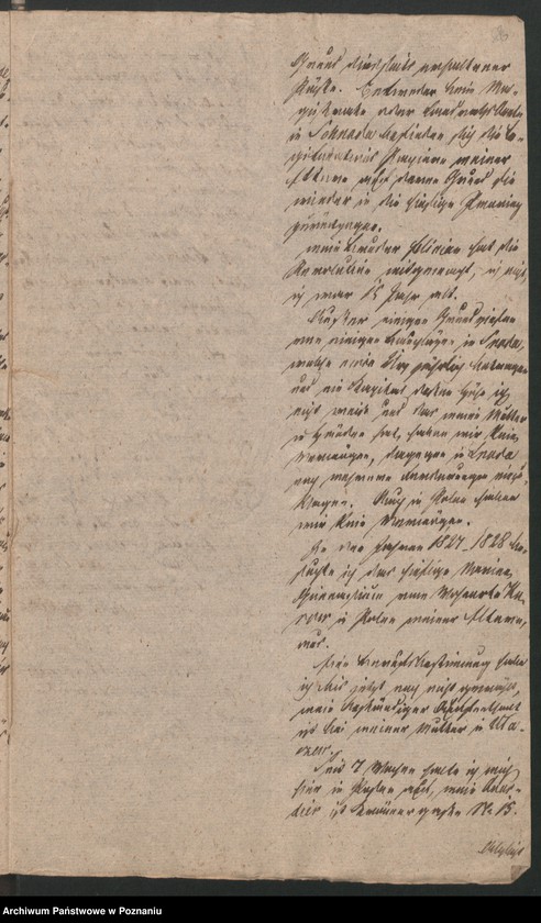 Obraz 14 z jednostki "A. betr. die Feststellung der Untertanen Verhältnisse des hier wegen Verdacht politischer Umtriebe verhaftet gewesen Robert von Wolski; Boleslaus von Wolski und den Thadeus von Wolanowski"