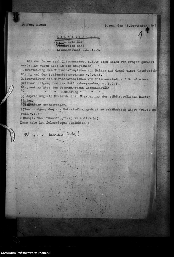 Obraz 5 z jednostki "Opracowywanie planów zabudowy miast w Kraju Warty"