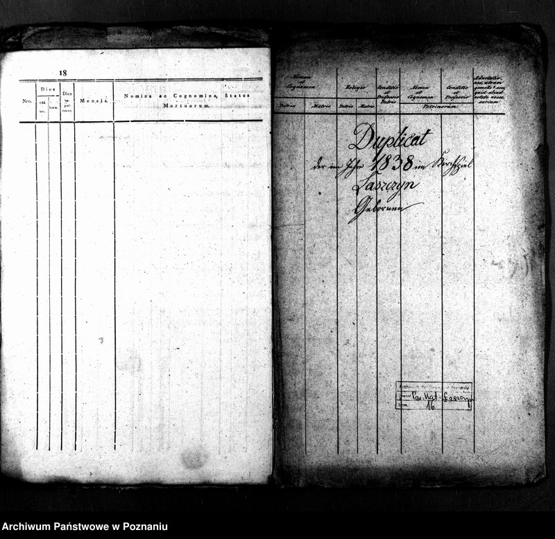 image.from.unit.number "Duplicat Gebornen, Getrauten u. Verstorbenen"