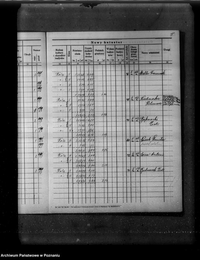 Obraz 9 z jednostki "Ostateczny rejestr pomiarowy majątku Zebertowo"