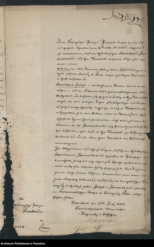 Obraz 10 z jednostki "A. betr. Familie von Jarzembowski"