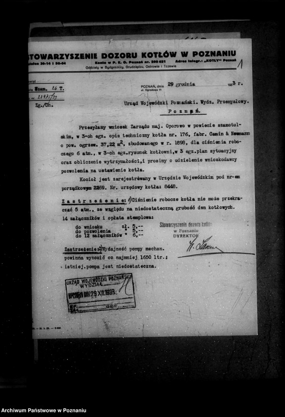 Obraz 5 z jednostki "Gorzelnia rolnicza w Otorowie powiat szamotulski nr woj. 2269"