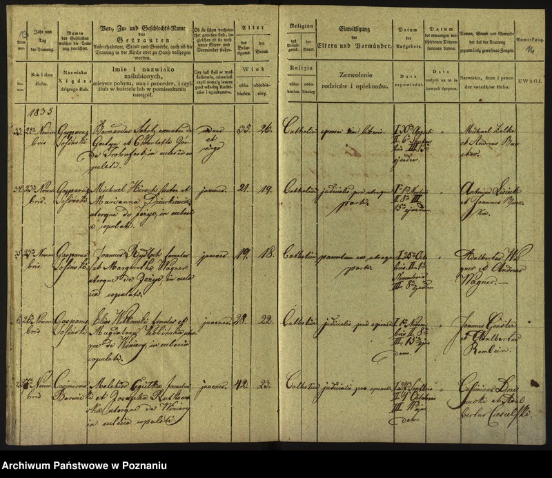 Obraz 10 z jednostki "Księga małżeństw"