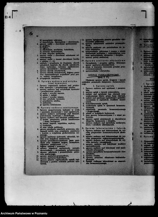 Obraz 19 z jednostki "Statut organizacyjny Urzędu Wojewódzkiego Poznańskiego z 1931 z późniejszymi poprawkami"