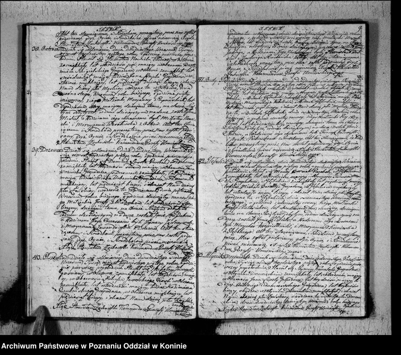Obraz 12 z jednostki "Akta urodzonych, zaślubionych, zmarłych"