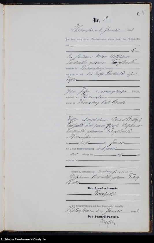 image.from.unit.number "Sterbe-Neben-Register Nr 1 - 65"