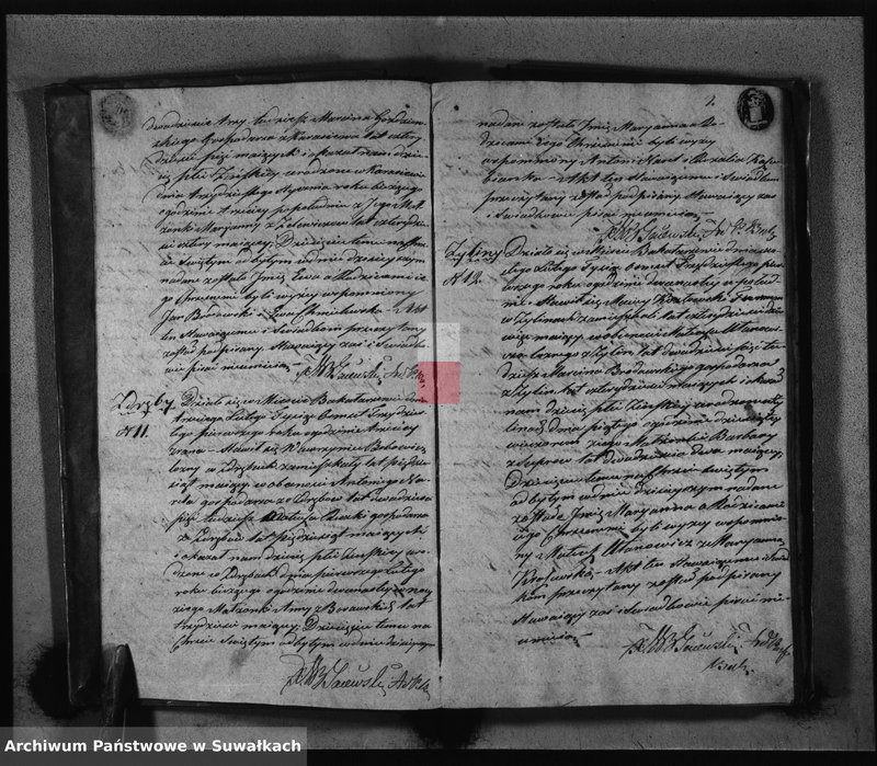 image.from.unit.number "Księga Duplikat zamykająca w sobie Akta Urodzonych Zaślubionych i Zejscia z Roku 1831"