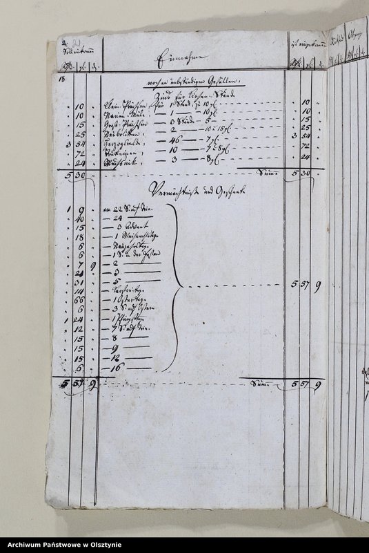image.from.unit.number "Jahr Kirchen Rechnung der Kirche zu Herzogswalde über Einnahme und Ausgabe mit Inbegriff der Bau-Rechnung"