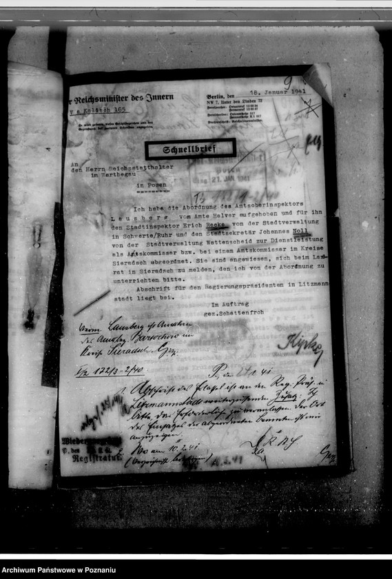 Obraz 14 z jednostki "Anstellung der Amtskommissare"