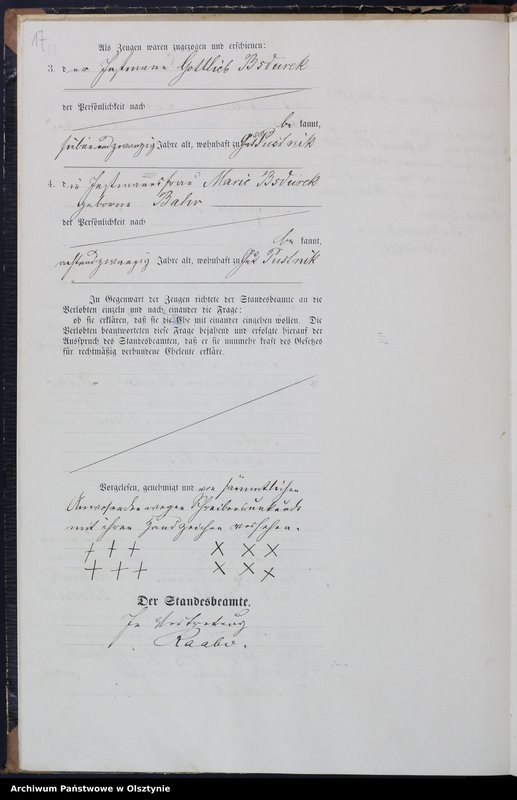 Obraz 19 z jednostki "Heiraths-Haupt-Register Nr 1 - 11"