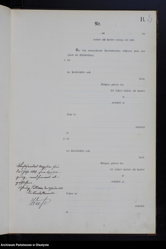 image.from.unit.number "Heiraths-Haupt-Register /brak wpisów/"