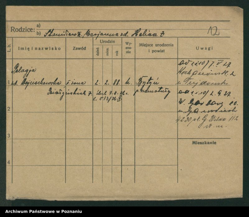 Obraz 14 z jednostki "Zalewski - Zamkowski"