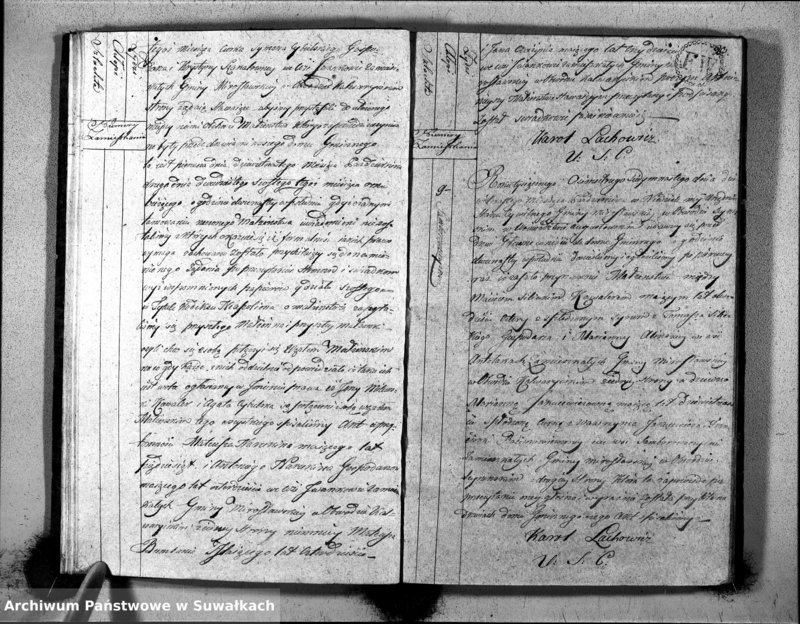 image.from.unit.number "Akta Zaszlubionych Gminy Mirosławskiey Na rok 1817"