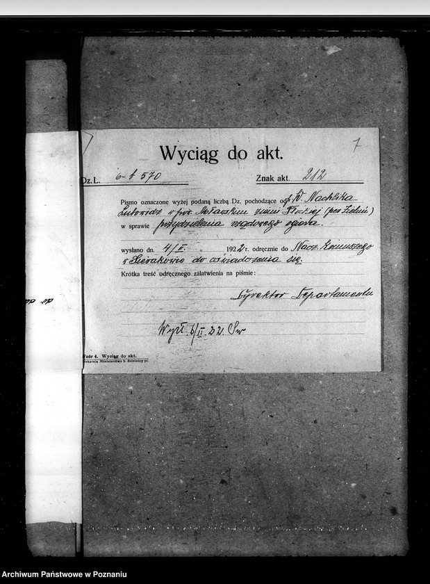 Obraz 11 z jednostki "Sprawy stadnin rozdział rządowych ogierów na stacjach"