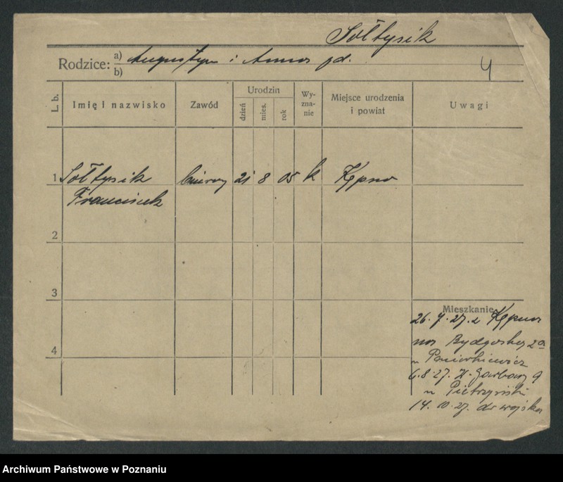 Obraz 13 z jednostki "Sołtysiewicz - Sommerfeld"