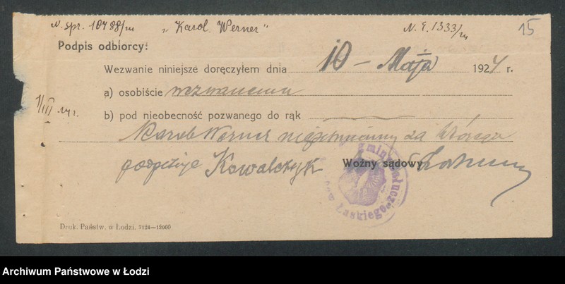 Obraz 17 z jednostki "Karol Werner- wiatrak"