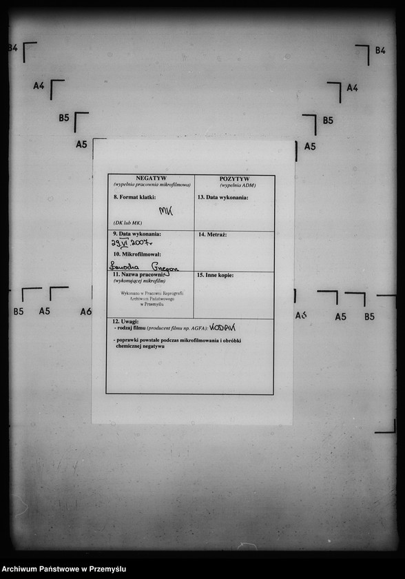 Obraz 3 z jednostki "[Kopie ksiąg metrykalnych parafii Modrycz z filią Solec (dekanat Drohobycz)]"