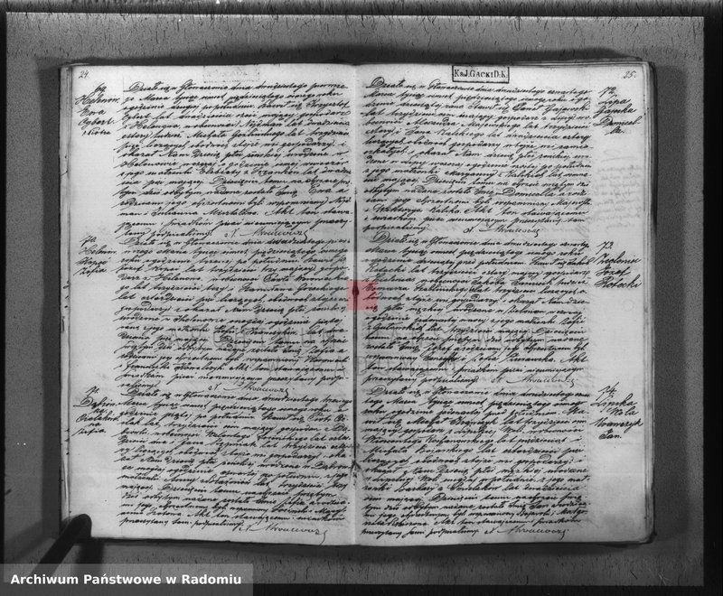 image.from.unit.number "Duplikat aktów religijno cywilnych urodzenia, małżeństw i zejścia w parafii Głowaczów 1858 r."