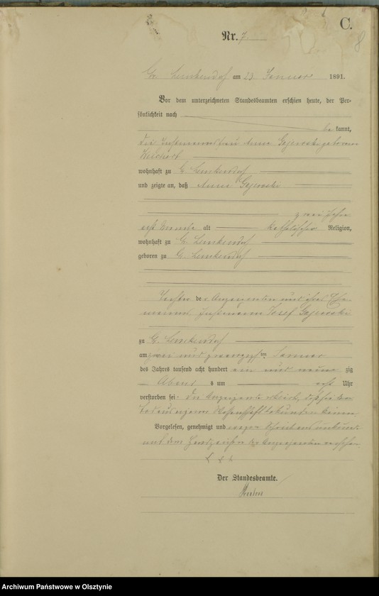 image.from.unit.number "Sterbe-Haupt-Register Nr 1 - 47"