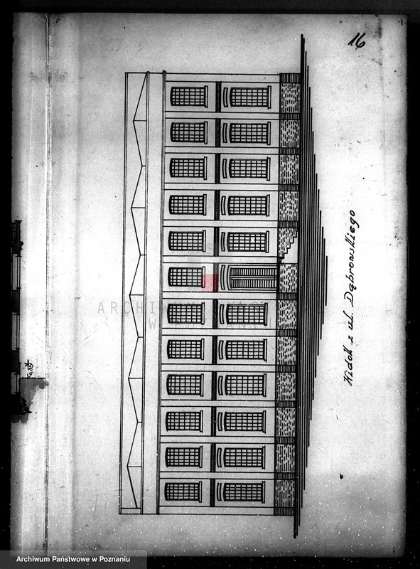 Obraz 20 z jednostki "Fabryka Cukierków "Kanold" S.A. w Lesznie, rysunki budowlane"