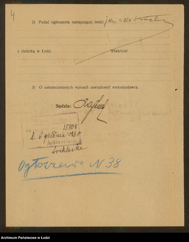 Obraz 6 z jednostki "Owsiej Zilberfening – sprzedaż odpadków krawieckich"