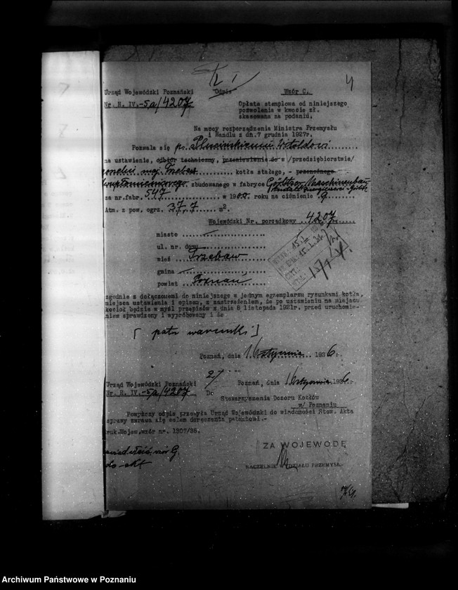 Obraz 8 z jednostki "Majątek Trzebaw powiat poznański W. Pluciński nr woj. 4207"