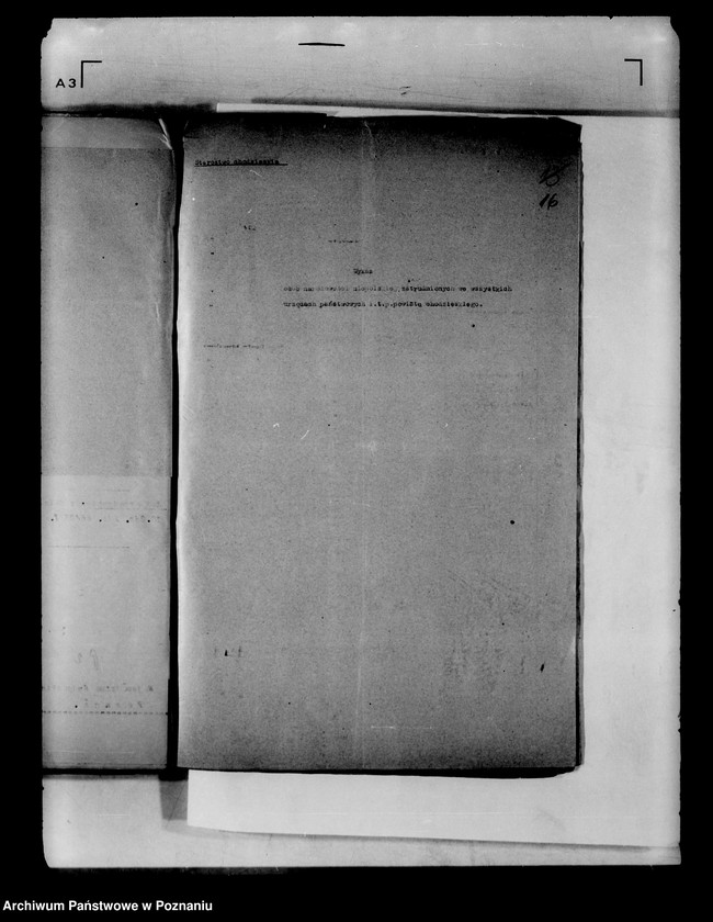 Obraz 20 z jednostki "Wykazy osób narodowości niepolskiej zatrudnionych w urzędach państwowych"