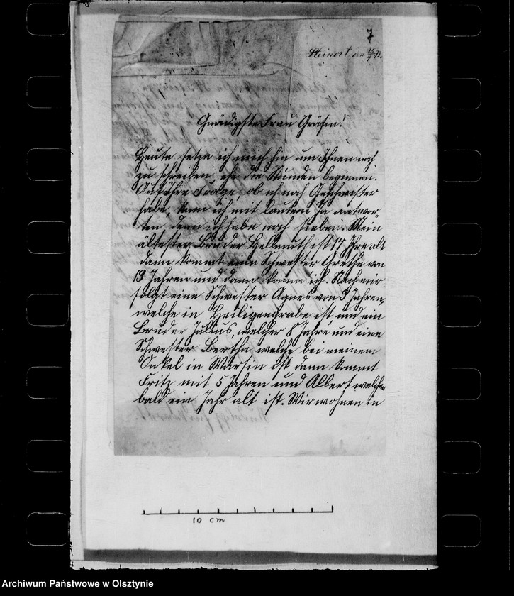 image.from.unit.number "/Bertha v. Enckevort, geb. v. d. Osten u. ihr Sohn Rudolf an seine Tante Anna Gfin Lehndorff, geb. Gfin. Hahn/"