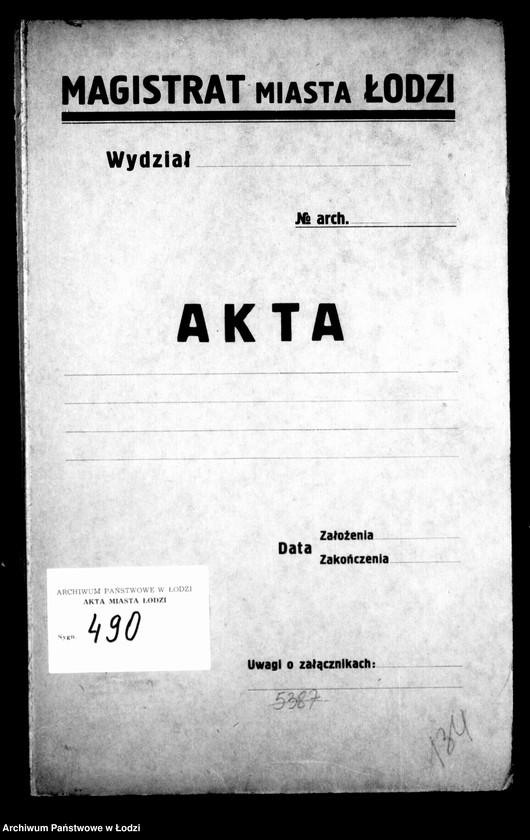 Obraz 4 z jednostki "Akta tyczące się grundkart"