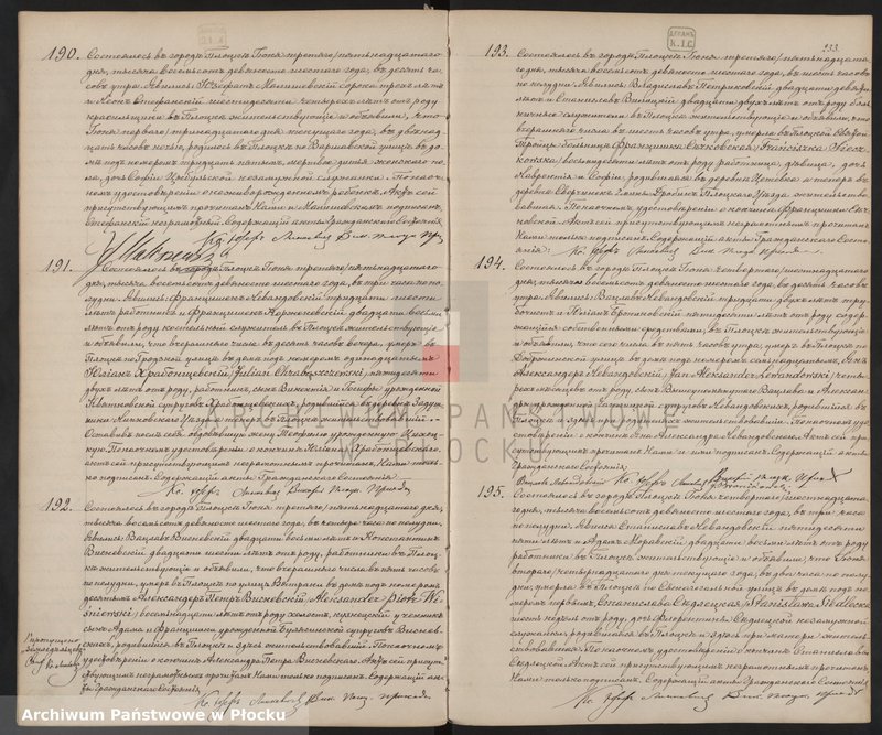 image.from.unit.number "Akta urodzeń, małżeństw i zgonów"