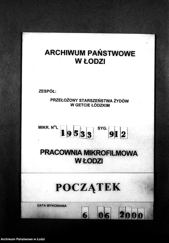 Obraz 1 z jednostki "[Wyciągi z książki ewidencyjnej chorych]"