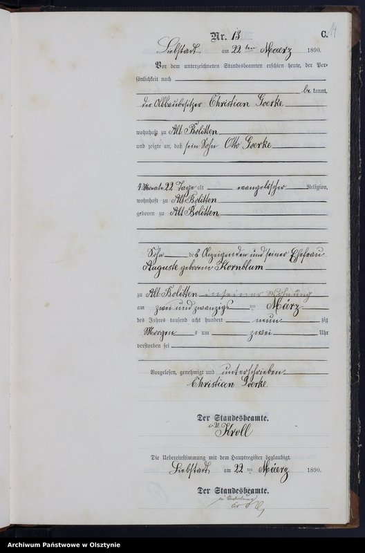 image.from.unit.number "Sterbe-Neben-Register Nr 1 - 49"