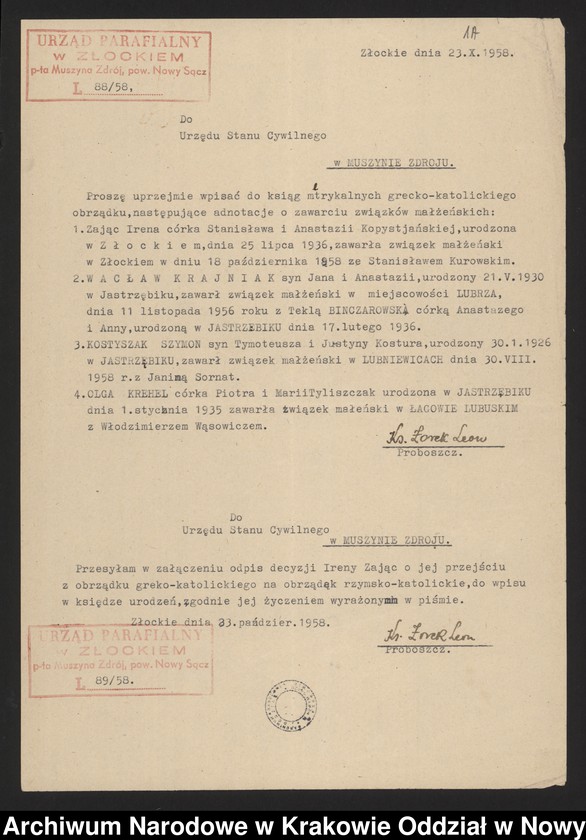 image.from.unit "[Księga urodzeń dla miejscowości Złockie]"