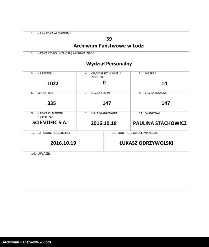Obraz 1 z jednostki "Sprawozdania instruktorów [Wydziału] z pobytu w terenie"