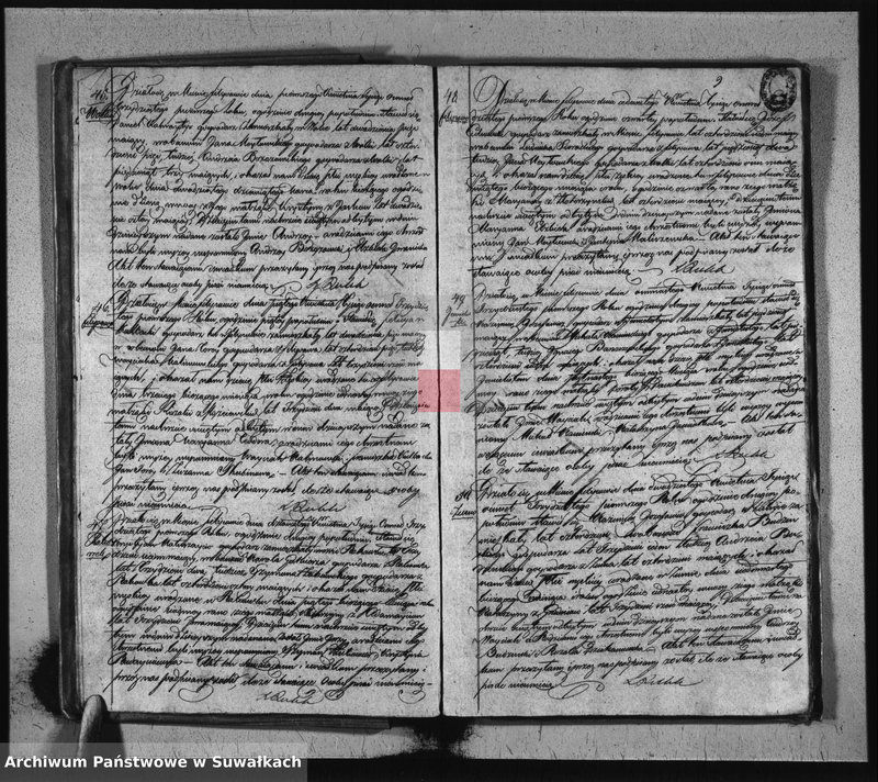 image.from.unit.number "Duplikat Aktów Urzędnika Stanu Cywilnego Parafij Filipowskiey z 1831 R."
