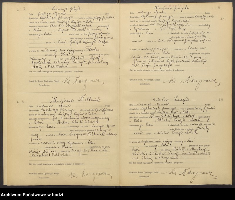 Obraz 5 z jednostki "Akta zgonów"